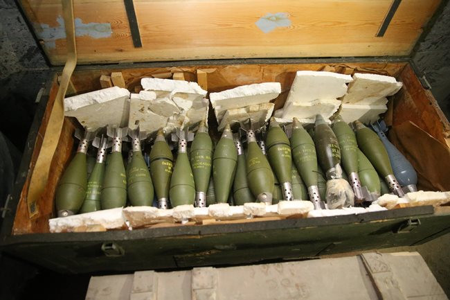 Afrin'de devasa mühimmat deposu bulundu - Resim : 2