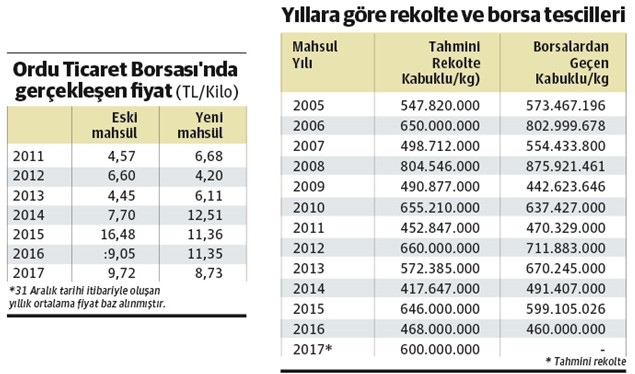 Fındıkta 'arz açmazı' - Resim : 1