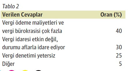 Vergi mükellefi ne istiyor? Niçin vergi kaçırılıyor? - Resim : 2