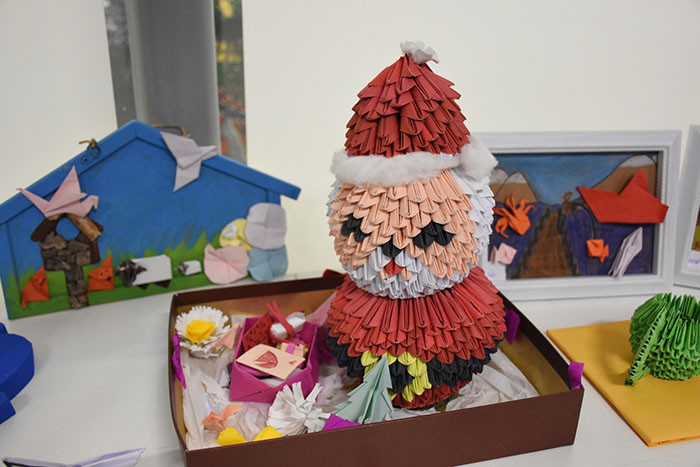 Origami yarışmasında ödüller sahiplerini buldu - Resim : 1