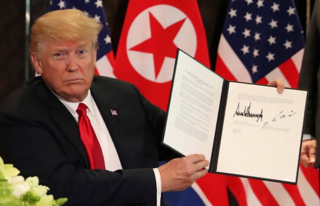 Trump-Kim zirvesinde tarihi anlaşma - Resim : 2