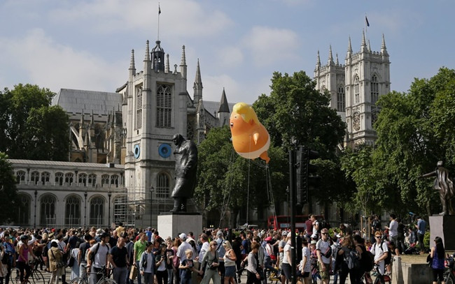 Trump'tan protesto yorumu: Niye kalayım ki? - Resim : 1