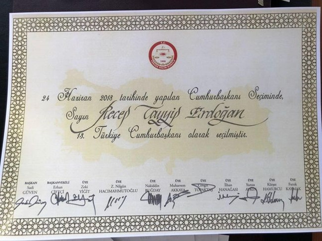 YSK, kesin seçim sonuçlarını açıkladı - Resim : 1