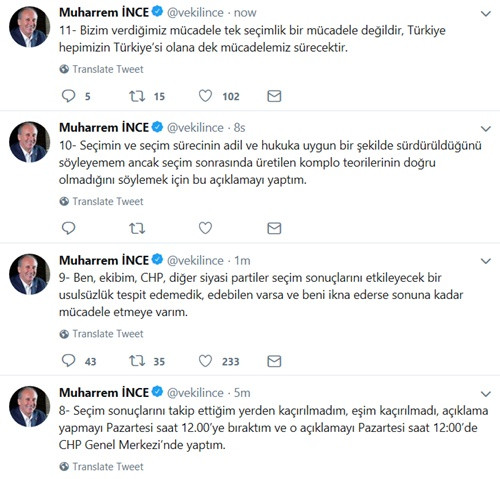 Muharrem İnce seçim gününü anlattı - Resim : 2