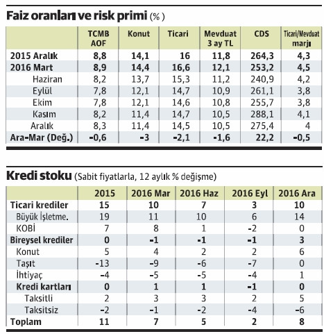 Kredide son çeyrekteki artış 9 aya bedel oldu - Resim : 3
