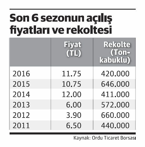 TMO, fındıkta 10 yıl sonra yeniden devreye giriyor - Resim : 1