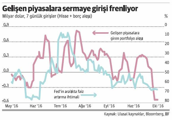 Fed frenine rağmen para gelişen dünyadan çıkıyor - Resim : 1