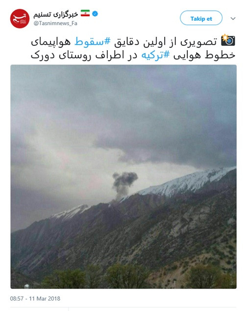 Özel Türk jeti İran'da düştü: 11 ölü - Resim : 3