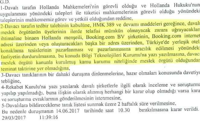 Booking'in faaliyetleri durduruldu - Resim : 1