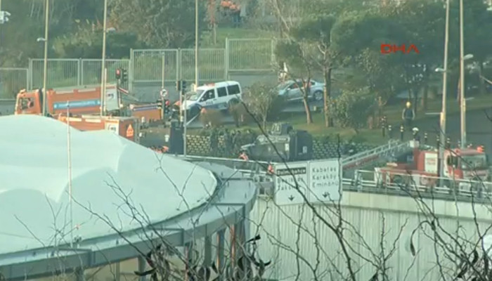 Saldırının yaşandığı yerde bu sabah - Resim : 1