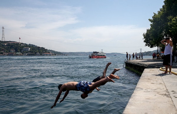 Sahillerde bayram yoğunluğu - Resim : 1