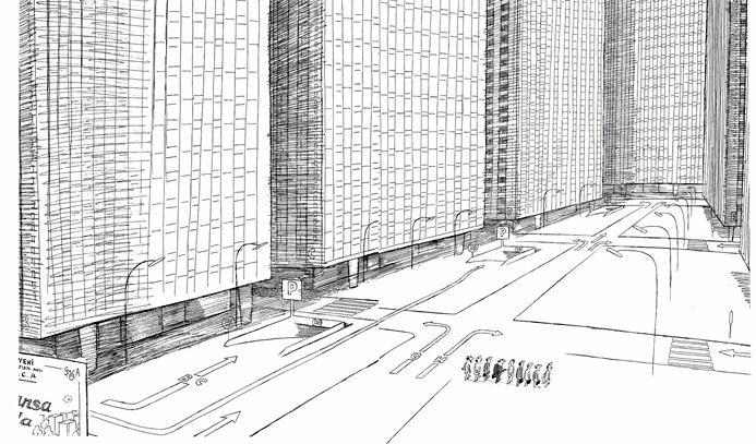 sempé'nin çizgileriyle şehir - Resim : 1