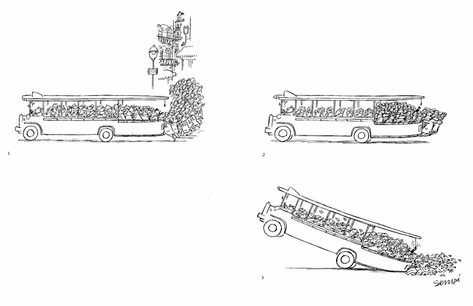 sempé'nin çizgileriyle şehir - Resim : 3